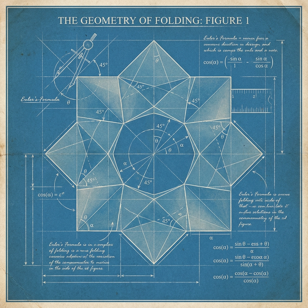 折り紙と数学の意外な関係:幾何学が解き明かす「折る」ことの科学
