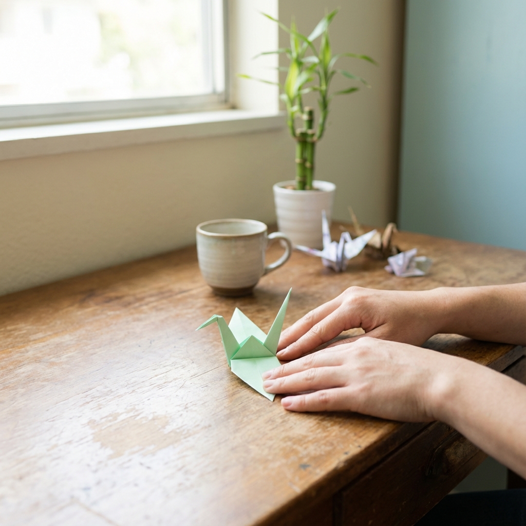 指先の禅(ZEN):マインドフルネスとしての折り紙