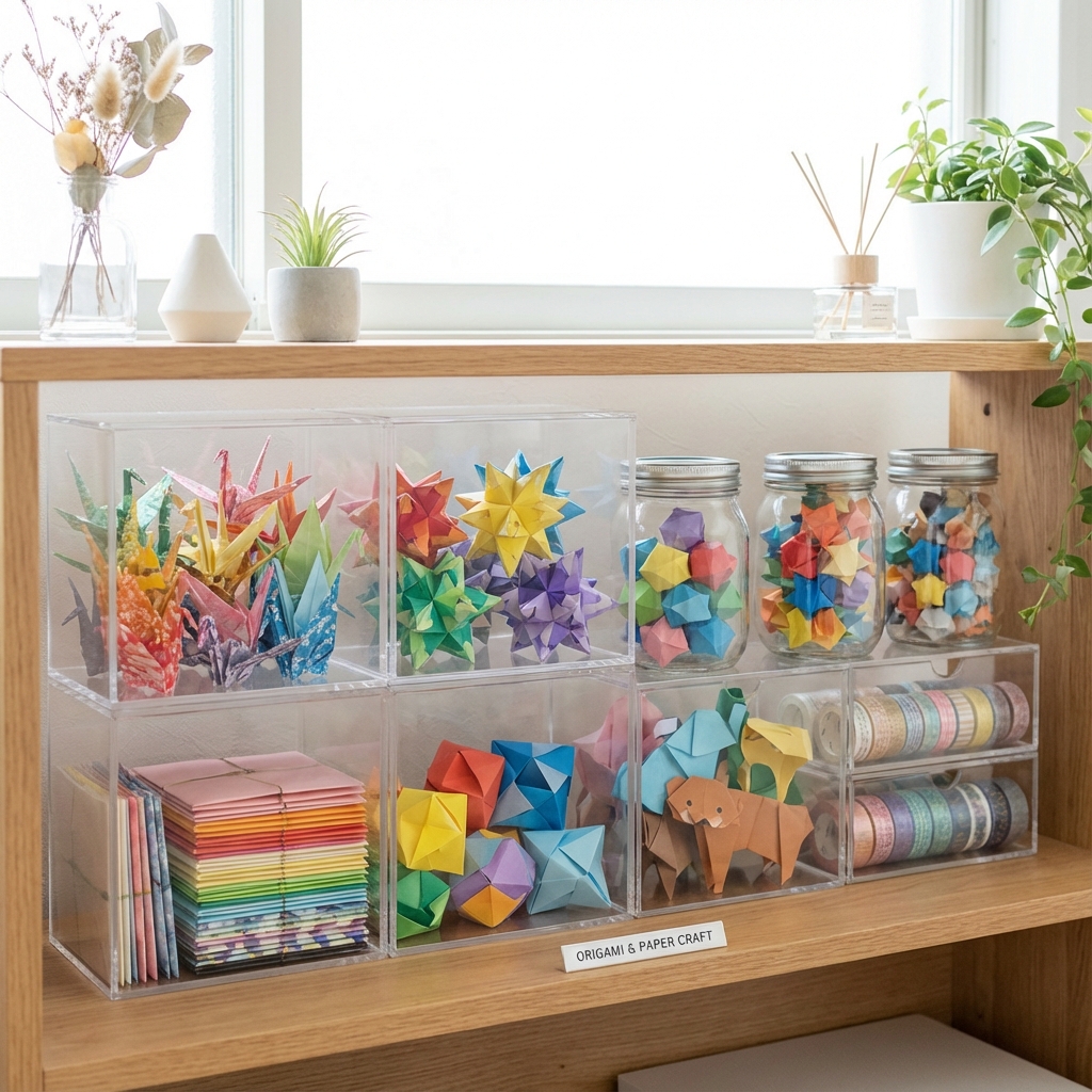 【完全保存版】折り紙作品の収納・保管方法おすすめ5選!型崩れを防ぐコツ